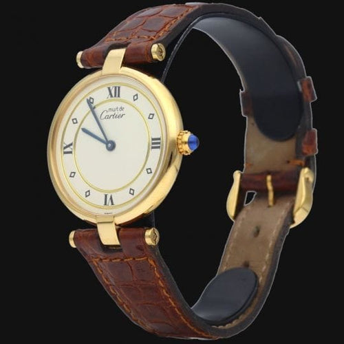 Montre Cartier Must de Cartier Vermeil - Montre femme quartz 30 mm 58 Facettes MT43996