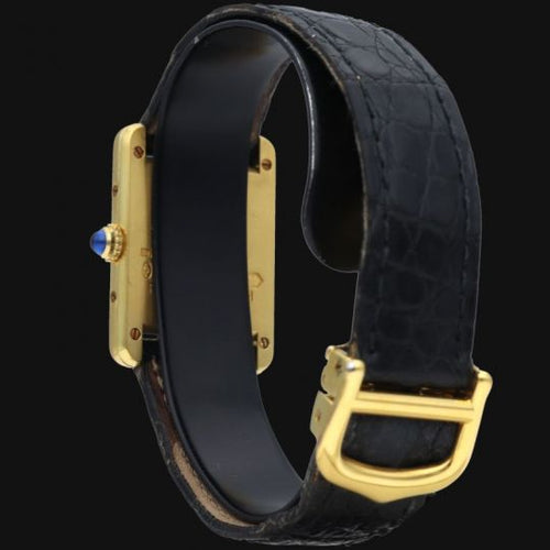 Montre Cartier Tank Vermeil - Montre femme à quartz 58 Facettes MT44304