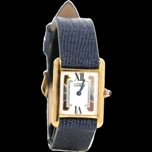 Montre Cartier Tank - Montre vermeil à quartz 58 Facettes MT44931