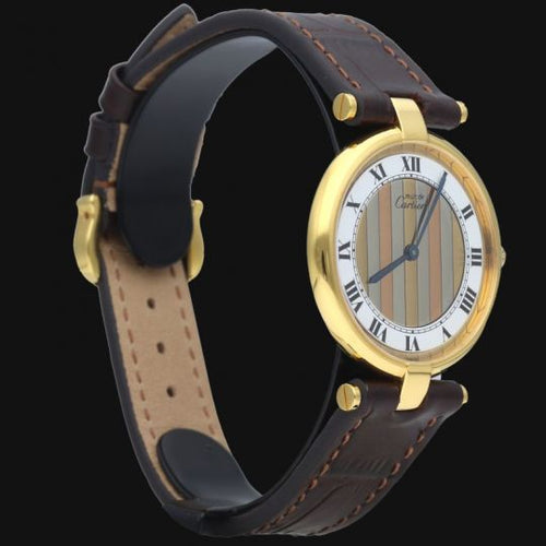 Montre Cartier Must de Cartier Vermeil - Montre femme quartz 30 mm 58 Facettes MT44876