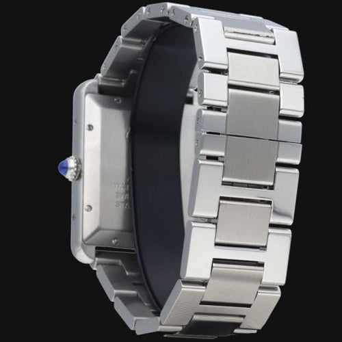 Montre Cartier Tank Solo XL - Montre en acier 58 Facettes MT44388