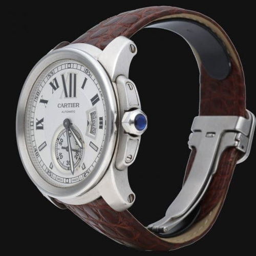 Montre Cartier Calibre de Cartier - Montre homme automatique en acier 42 mm 58 Facettes MT44420