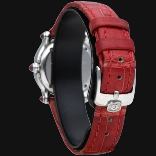 Montre Chopard Happy Sport Mini - Montre femme en acier quartz 26 mm 58 Facettes MT43560