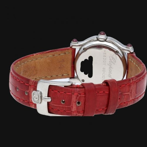 Montre Chopard Happy Sport Mini - Montre femme en acier quartz 26 mm 58 Facettes MT43560