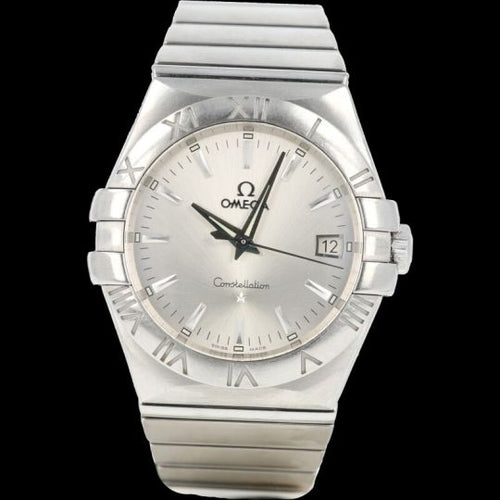Montre Omega Constellation - Montre homme en acier, quartz 35 mm 58 Facettes MT44474