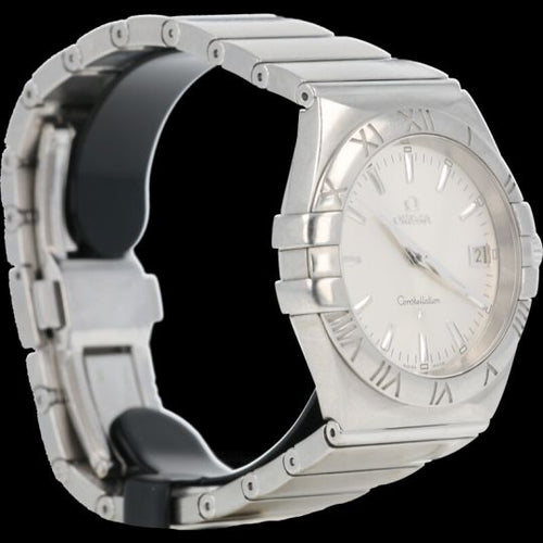 Montre Omega Constellation - Montre homme en acier, quartz 35 mm 58 Facettes MT44474