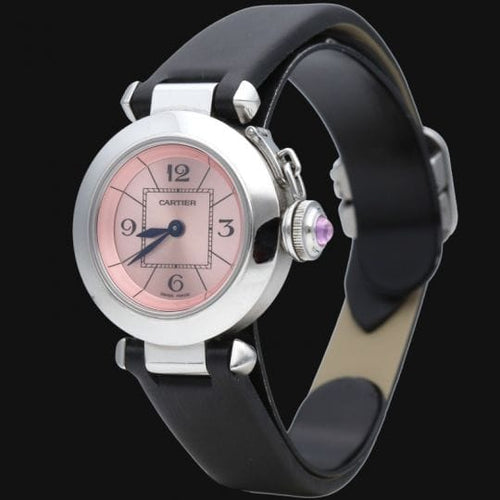 Montre Cartier Pasha - Montre femme PM 27 mm quartz en acier 58 Facettes MT44288