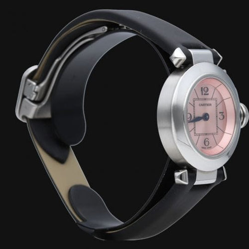 Montre Cartier Pasha - Montre femme PM 27 mm quartz en acier 58 Facettes MT44288
