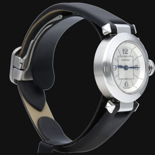 Montre Cartier Pasha - Montre PM 27 mm quartz en acier 58 Facettes MT44289