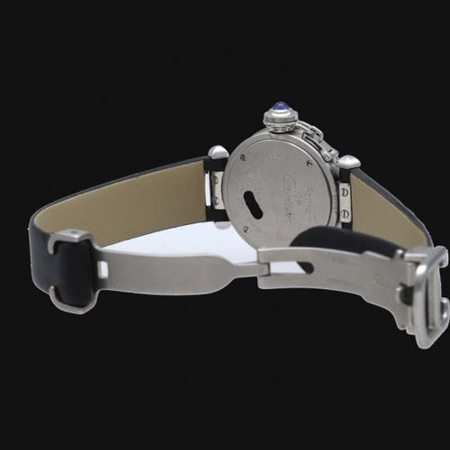 Montre Cartier Pasha - Montre PM 27 mm quartz en acier 58 Facettes MT44289