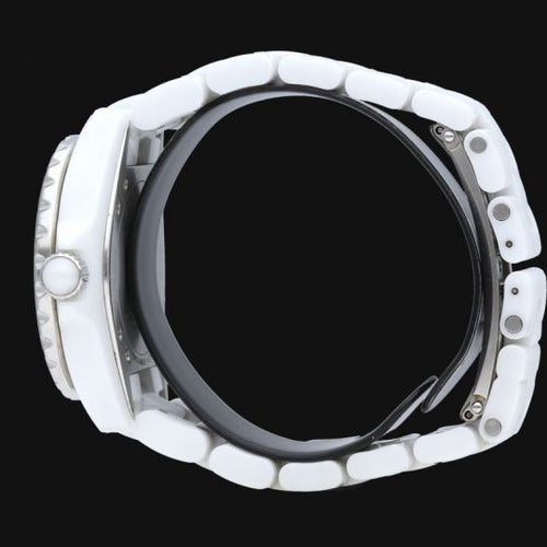 Montre Chanel J12 - Montre femme 33 mm en céramique blanche 58 Facettes MT44249