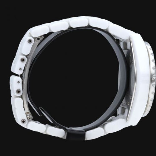 Montre Chanel J12 - Montre femme 33 mm en céramique blanche 58 Facettes MT44249