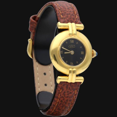 Montre Cartier Must de Cartier Colisée - Montre femme vermeil quartz 24 mm 58 Facettes MT44870
