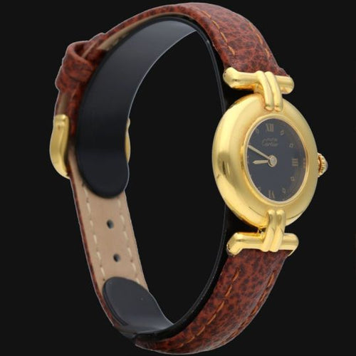 Montre Cartier Must de Cartier Colisée - Montre femme vermeil quartz 24 mm 58 Facettes MT44870