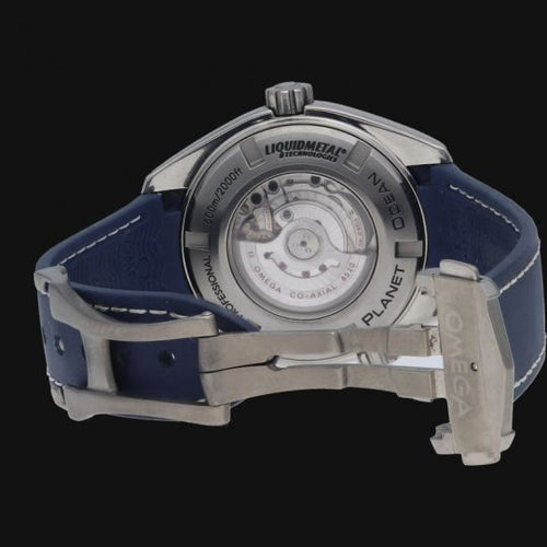 Montre Omega Seamaster Planet Ocean - Montre automatique homme en titane 58 Facettes MT44822
