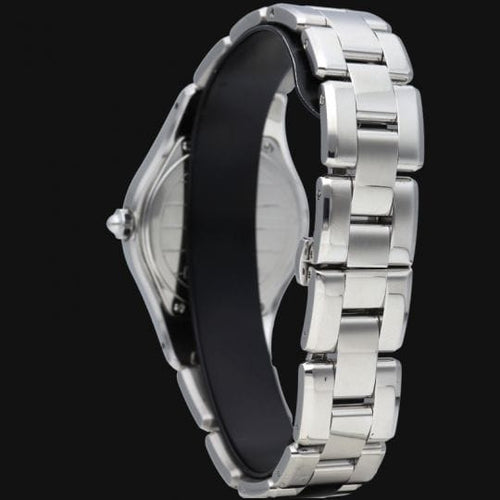 Montre Baume & Mercier Linea - Montre femme en acier avec diamants 58 Facettes MT44343