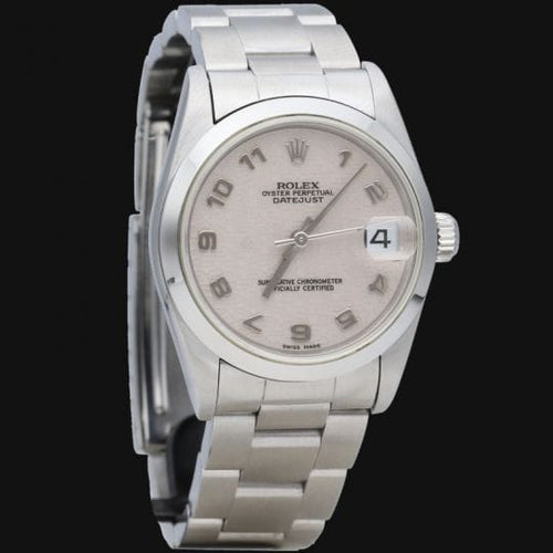 Montre Rolex Lady-Datejust - Montre femme 31 mm en acier 58 Facettes MT44150