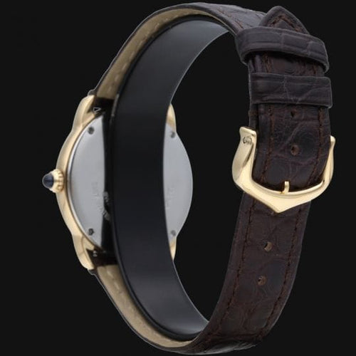 Montre Cartier Ronde Solo - Montre femme quartz 29 mm or jaune et acier 58 Facettes MT43987