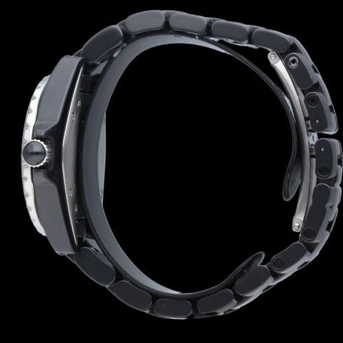 Montre Chanel J12 - Montre en céramique noire à quartz 33 mm 58 Facettes MT42779