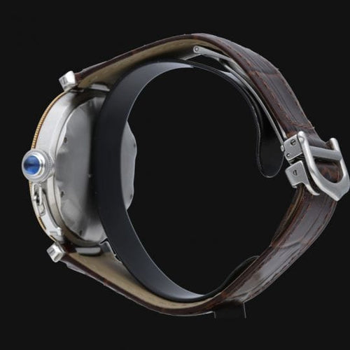 Montre Cartier Pasha - Montre réserve de marche en or jaune et acier 58 Facettes MT44438