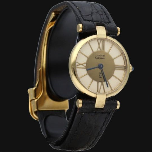 Montre Cartier Must de Cartier Vermeil - Montre femme quartz 58 Facettes MT44859