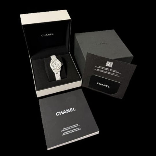 Montre Chanel J12 - Montre automatique 33 mm en céramique 58 Facettes MT44919