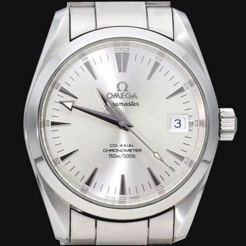 Montre Omega Seamaster Aqua Terra Co-Axial - Montre automatique homme 36 mm acier 58 Facettes MT44707