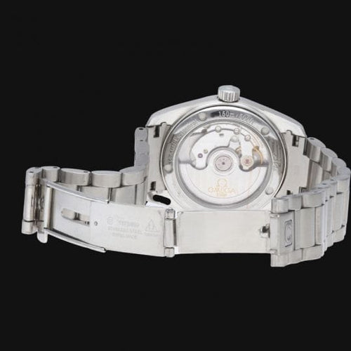 Montre Omega Seamaster Aqua Terra - Montre femme 36 mm en acier avec diamants 58 Facettes MT44825