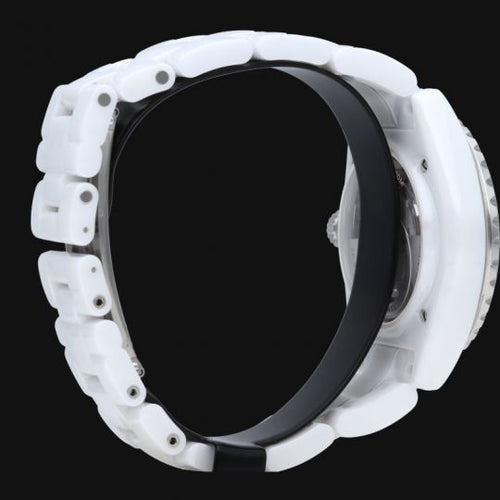 Montre Chanel J12 Phantom - Montre automatique femme en céramique blanche 41 mm 58 Facettes MT44847
