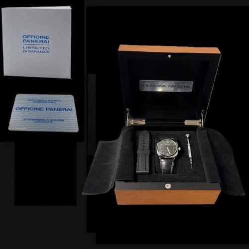 Montre Panerai Radiomir Black Seal - Montre automatique homme 45 mm 58 Facettes MT44601