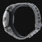 Montre Hermès Clipper - Montre femme en acier, cadran noir 58 Facettes MT44628