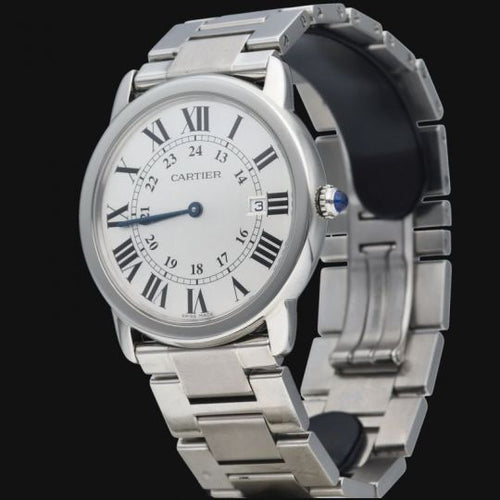 Montre Omega Ronde Solo - Montre homme en acier 58 Facettes MT44058