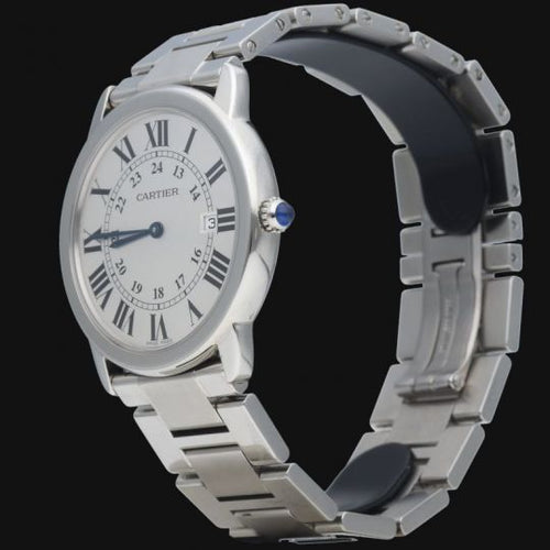 Montre Omega Ronde Solo - Montre homme en acier 58 Facettes MT44058