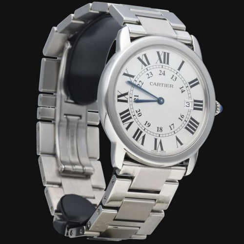 Montre Omega Ronde Solo - Montre homme en acier 58 Facettes MT44058