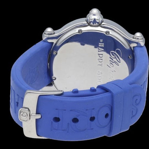 Montre Chopard Happy Sport - Montre femme Dolphin Diamond en acier 58 Facettes MT39686