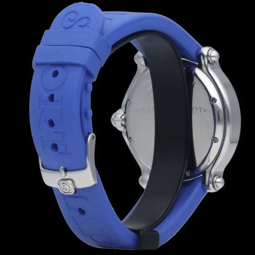 Montre Chopard Happy Sport - Montre femme Dolphin Diamond en acier 58 Facettes MT39686