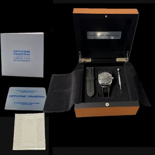 Montre Panerai Radiomir Black Seal - Montre automatique homme 45 mm 58 Facettes MT44602
