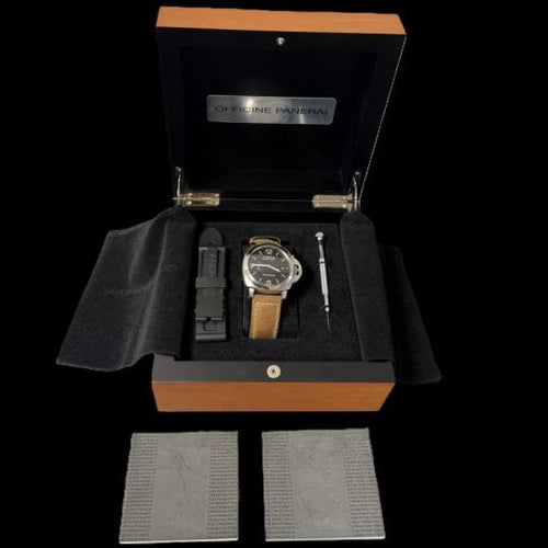 Montre Panerai Luminor Marina 1950 - Montre homme automatique acier 44 mm 58 Facettes MT44594