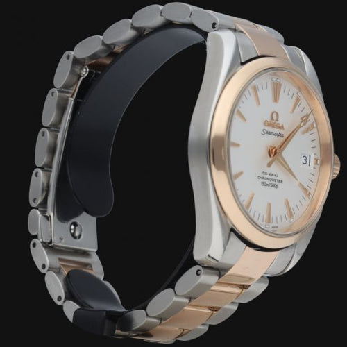 Montre Omega Seamaster Aqua Terra Co-Axial - Montre femme 36 mm or rose et acier 58 Facettes MT41620