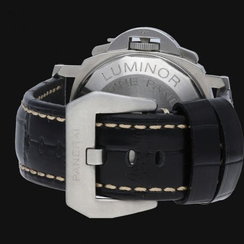 Montre Panerai Luminor Chrono Daylight - Montre automatique homme acier 44 mm 58 Facettes MT44829