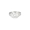 Bague 56 DINH VAN - Menottes - Bague or blanc et diamants 58 Facettes 250011