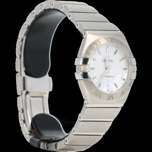 Montre Omega Constellation - Montre femme quartz en acier 24 mm 58 Facettes MT44471