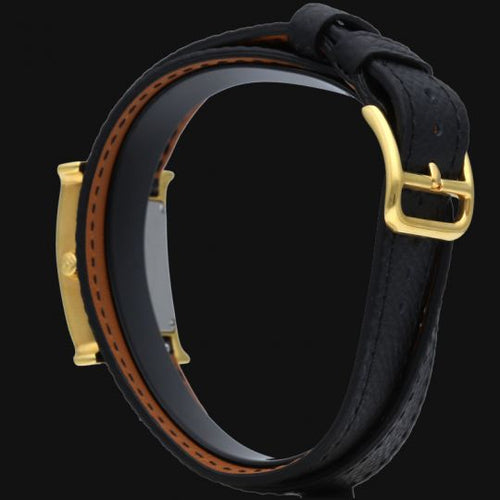 Montre Hermès Heure H - Montre femme quartz en plaqué or 58 Facettes MT43498