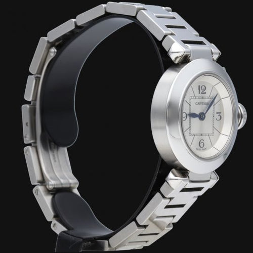 Montre Cartier Pasha - Montre en acier 27 mm 58 Facettes MT44448