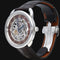 Montre Hermès Arceau - Montre Skeleton automatique 41 mm acier 58 Facettes MT44620