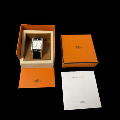 Montre Hermès Cape Cod - Montre GM quartz en acier 58 Facettes MT44624