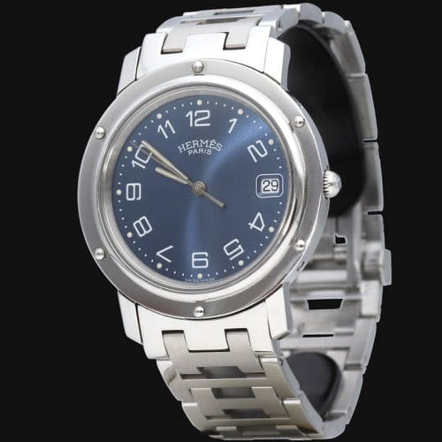Montre Hermès Clipper - Montre femme à quartz en acier 58 Facettes MT44638