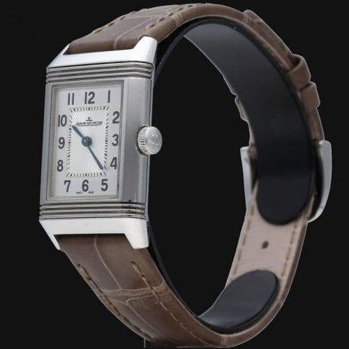 Montre Jaeger-LeCoultre Reverso - Montre classique monoface en acier 58 Facettes MT44742