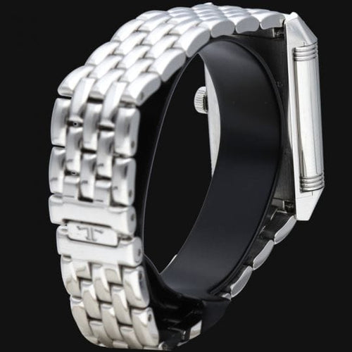 Montre Jaeger-LeCoultre Reverso - Montre classique monoface en acier 58 Facettes MT44756