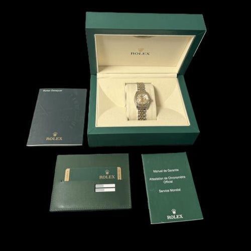 Montre Rolex Lady-Datejust 26 - Montre Oyster Perpetual en or rose et acier 58 Facettes MT42670